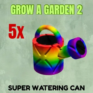 5x Super Watering Can