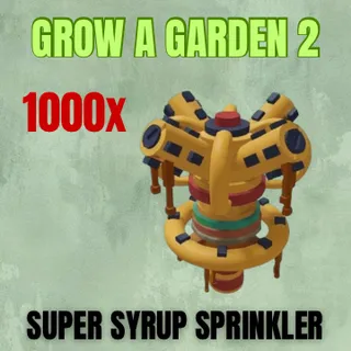 1000x Super Syrup Sprinkler