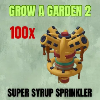 100x Super Syrup Sprinkler