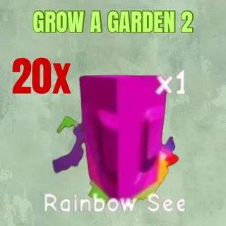 20x Rainbow Seed