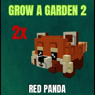 2x Red Panda
