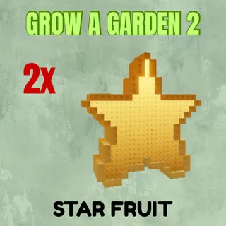 2x Star Fruit