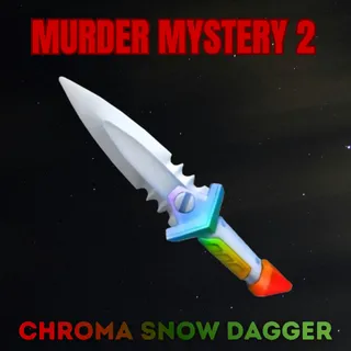 Chroma Snow Dagger