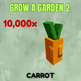 10,000x Carrot