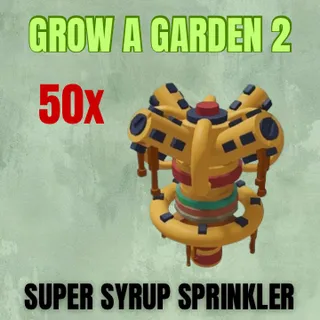 50x Super Syrup Sprinkler