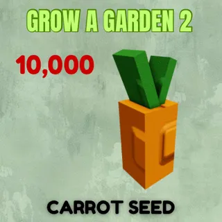 10000 Carrot Seed