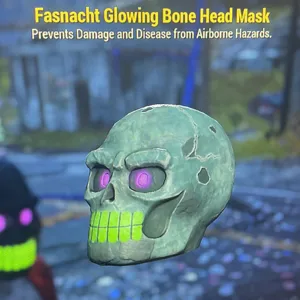 Glowing Bone Head
