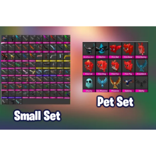 Roblox MM2 Small Set With Pets! 103 Items (Read Description) *Fast