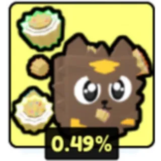 Cupcake Tiger Rainbow 552B / Punch S