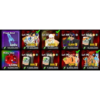 Anime Defenders| all my inv 