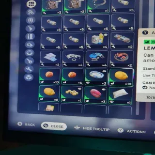 Apricot 16/Lemons 18