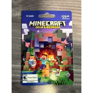 $29.99 USD Minecraft Java & Bedrock