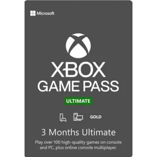 Xbox Game Pass 3-month