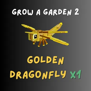 Grow a Garden 2 Golden Dragonfly