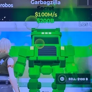 Fortnite steal the Brainrot garbagzilla
