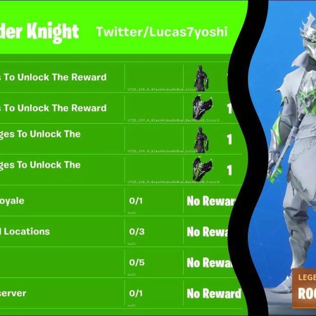 Rogue Spider Knight - Fortnite Game Item - Gameflip