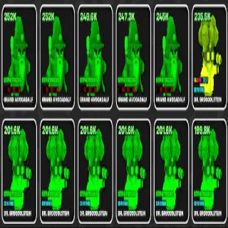 Fruits vs Brainrots Prom