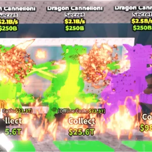 3x dragon cannelloni