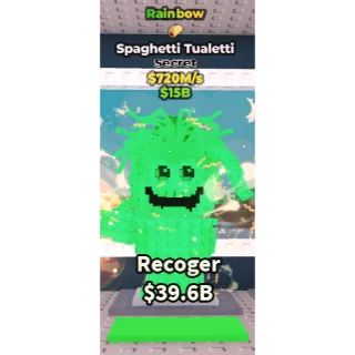  SPAGHETTI TUALETTI RAINBOW 720M/S STEAL A BRAINROT/ FAST DELIVERY