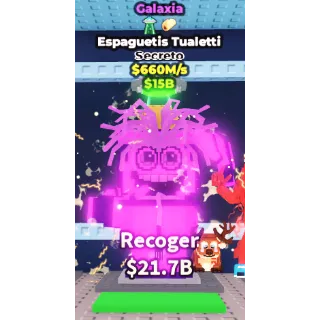 SPAGHETTI TUALETTI GALAXY 660M/S STEAL A BRAINROT/ FAST DELIVERY