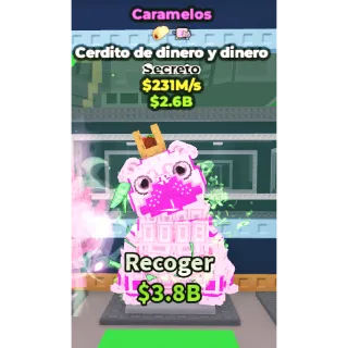 MONEY MONEY PUGGY CANDY 231M/S STEAL A BRAINROT/ FAST DELIVERY