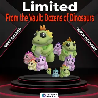 From the Vault: Dozens of Dinosaurs - Dinos - Limited