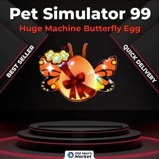 Huge Machine Butterfly Egg