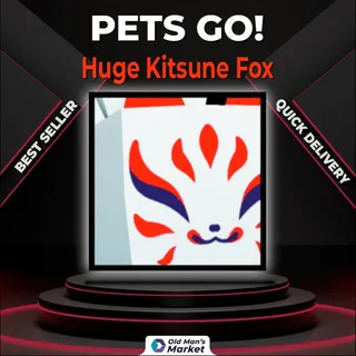 Huge Kitsune Fox Pets Go