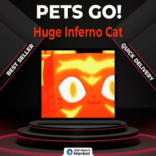 Huge Inferno Cat Pets Go