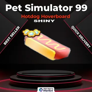 Shiny Hotdog Hoverboard