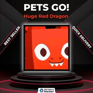 Huge Red Dragon Pets Go