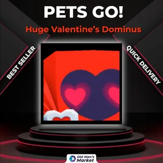 Huge Valentine's Dominus Pets Go