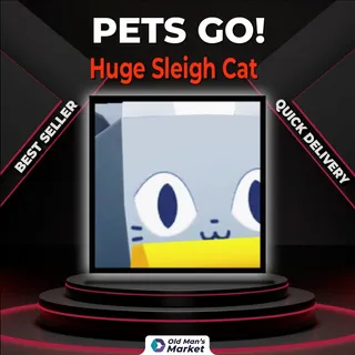 Huge Sleigh Cat Pets Go