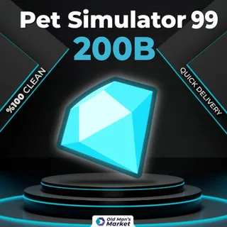 200B Gems Pet Simulator 99