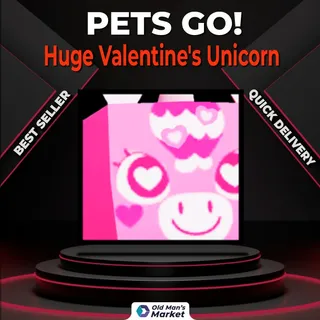 Huge Valentine's Unicorn Pets Go