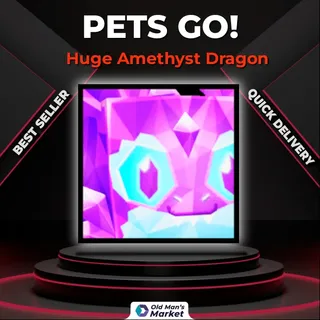 Huge Amethyst Dragon Pets Go