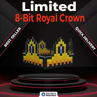 8-Bit Royal Crown - 8BRC - Roblox Limited