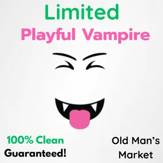 Playful Vampire - PV - Roblox Limited