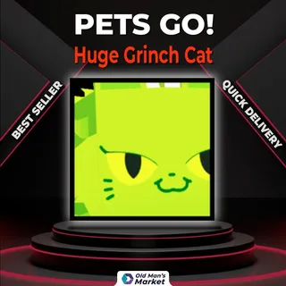 Huge Grinch Cat Pets Go