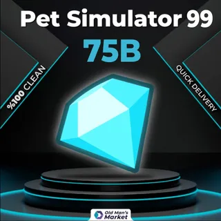 75B Gems Pet Simulator 99