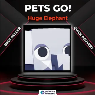 Huge Elephant Pets Go