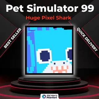 Huge Pixel Shark