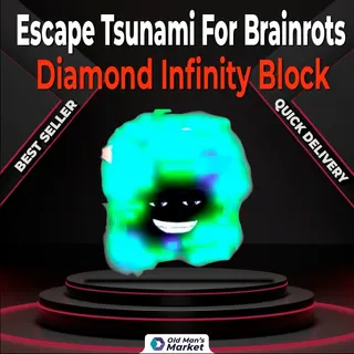Diamond Infinity Block - Escape Tsunami For Brainrots - ETFB