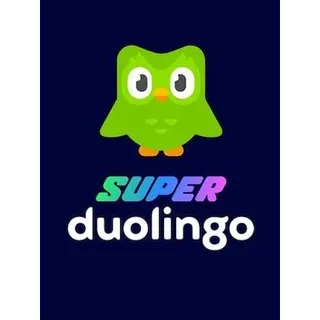 Duolingo Super Individual in your account 1 Year 