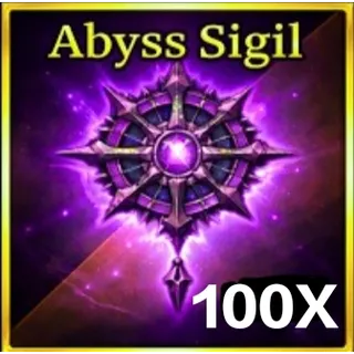 100X ABYSS SIGIL| SAILOR PIECE 