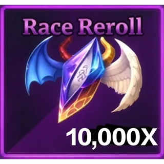 10,000X RACE REROLL | SAILOR PIECE 