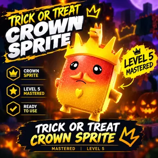 Trick or Treat Crown Sprite Level 5