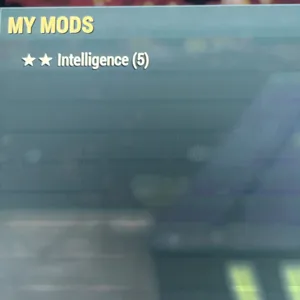 5x Intelligence Mods