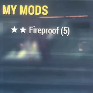 5x Fireproof Mods