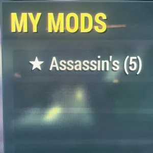 5x Assassins Mods